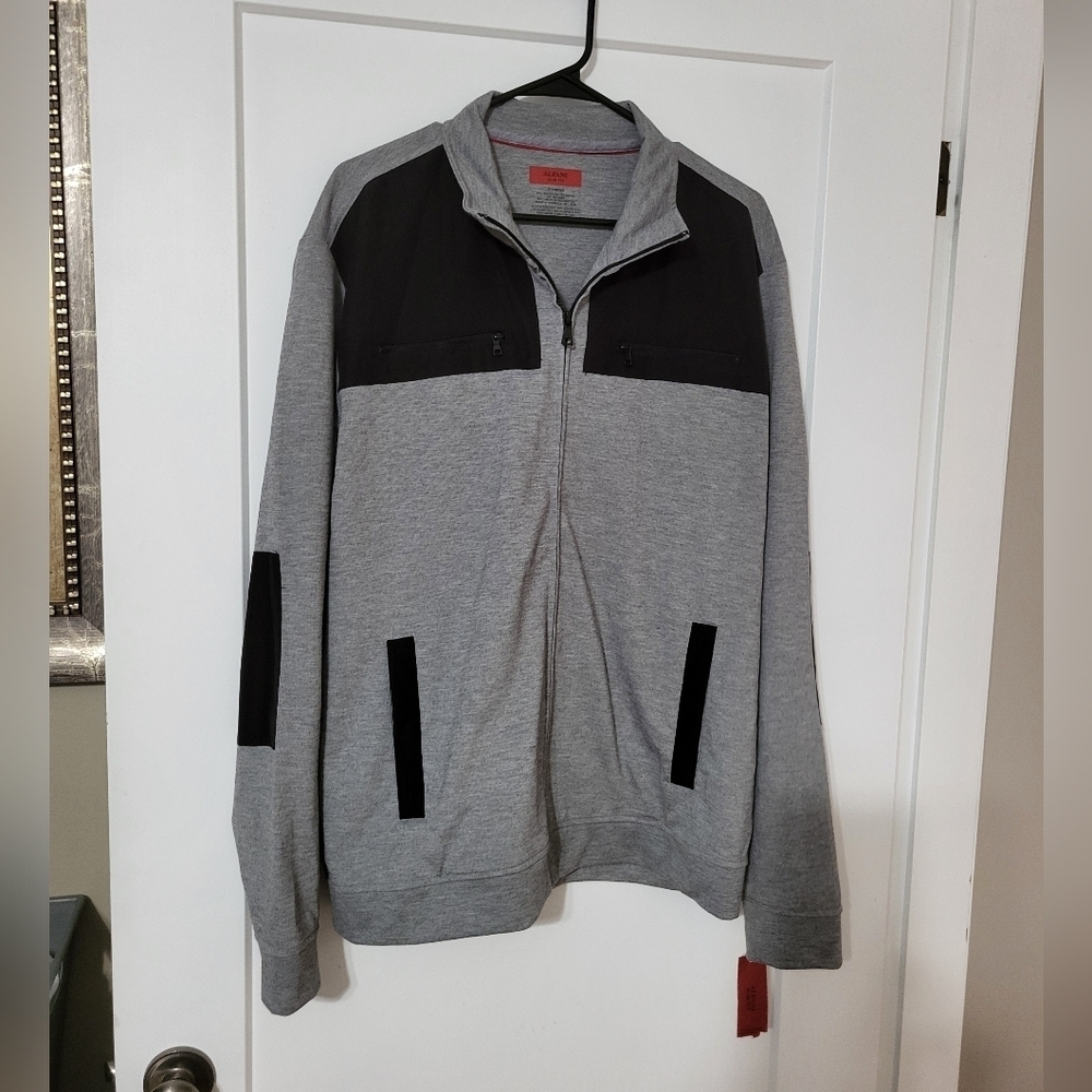 NEW Alfani Slim fit zipper jacket Size XL